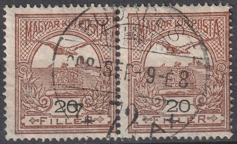 1906. 20 f pár - Budapest