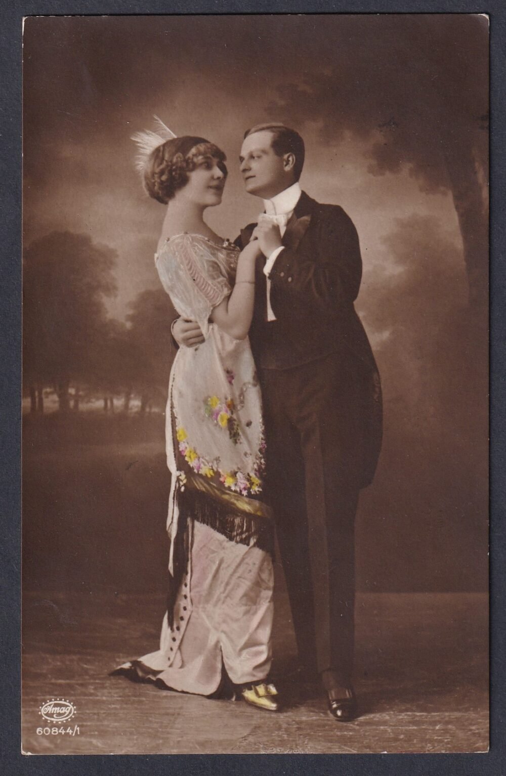 1914.  Budapest, Rohonczra feladott képes levelezőlap