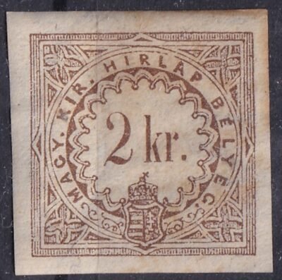 1888. Hírlapilleték 2 kr