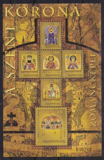 2005. A szent korona zománcképei I. blokk