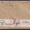 1940. Bécsbe feladott, cenzúrázott légiposta levél