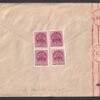 1940. Hegyeshalom vasúti bélyegzéssel,  Bécs a M. Kir. Külkereskedelmi Hivatalnak feladott cenzúrázott levél