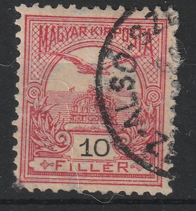 1900. 10 f csillagidom vízjelállással