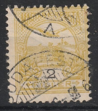 1900. 2 f Ba szám vízjelállással