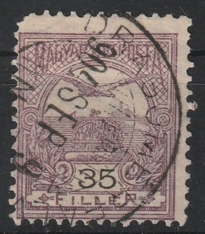 1900. 35 f csillagidom vízjellel