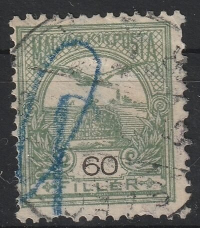 1900. 60 f Ba számvízjel állással