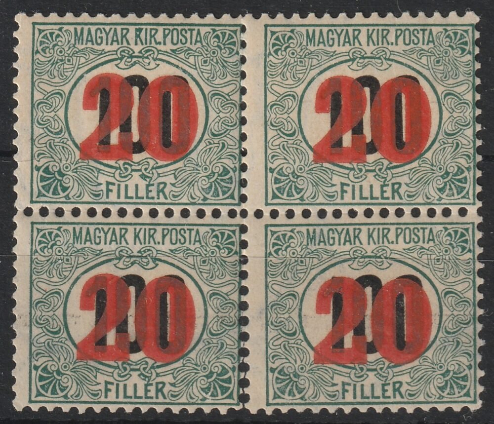 1915. Kisegító portó négyestömb csillagidom vízjellel