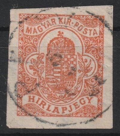 1900. Hírlapbélyeg, csillagidom vízjellel