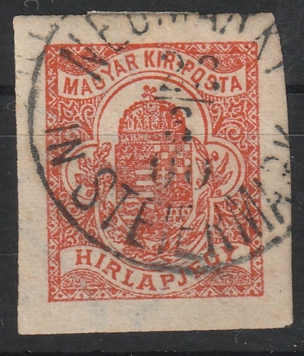 1900. Hírlap, Bb számvízjel állással