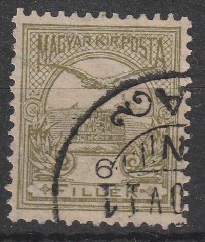 1900. 6 f zöldesolaj, B1 számvízjel állással