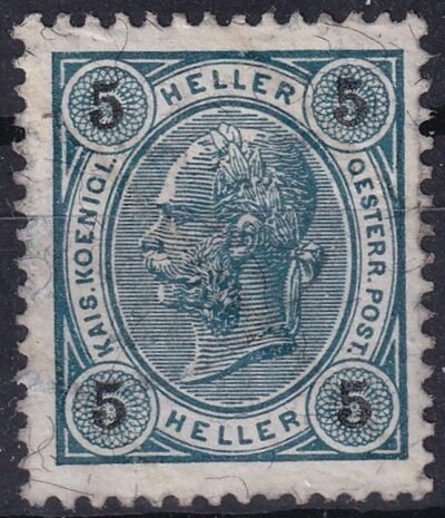 1899. Ausztria 5H** (ANK: 30 euró)