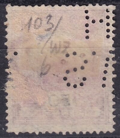 *S.W./H.* perfin bélyeg - Image 2