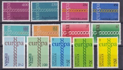 1971. EUROPA CEPT (több ország)