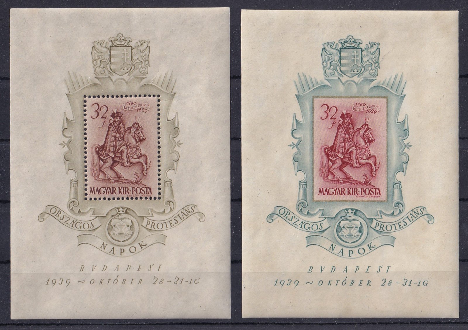 1939. Bethlen blokkpár