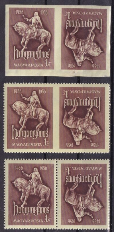 1956 Hunyadi János párokban, klf. változatok