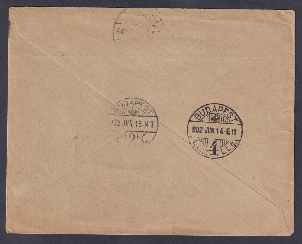 1902. Pomáz, Budapestre feladott levél - Image 2