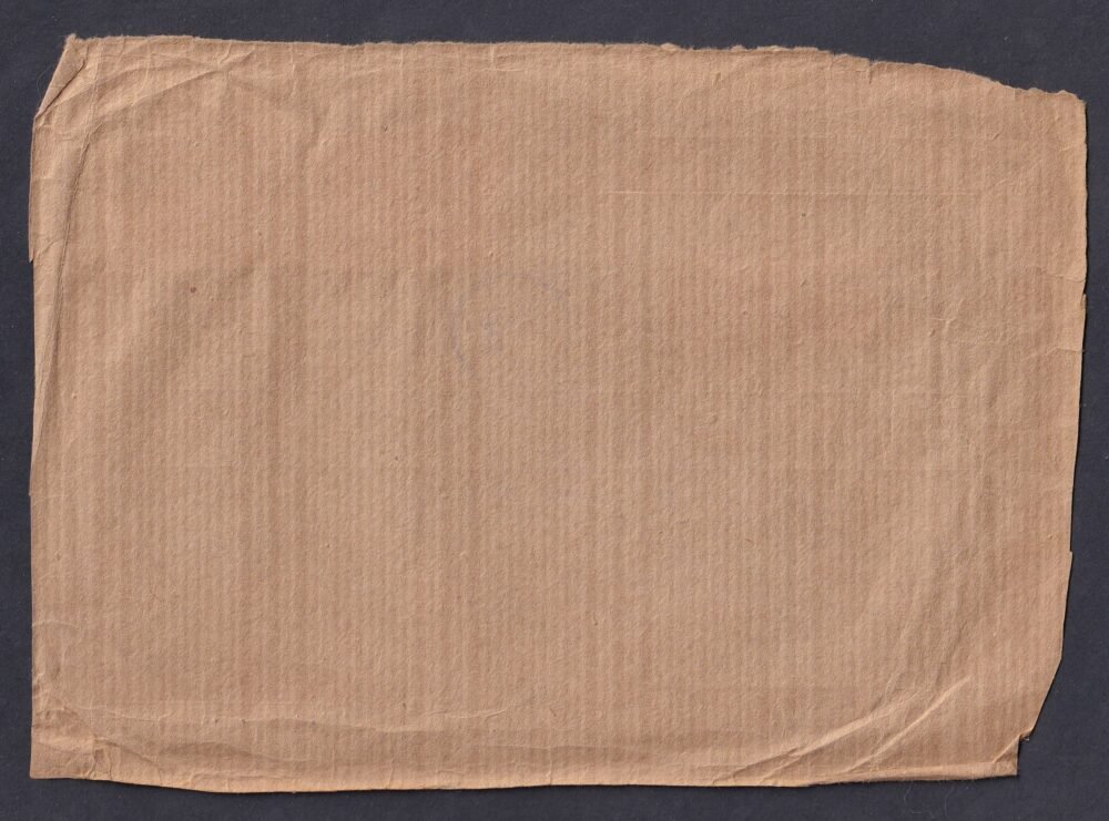 1944. A m. kir. igazságügyiminisztertől, Prágába feladott ajánlott levél előlap (Karácsony bélyeggel!)