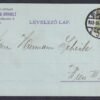 1903. Bécsbe feladott céges levelezőlap