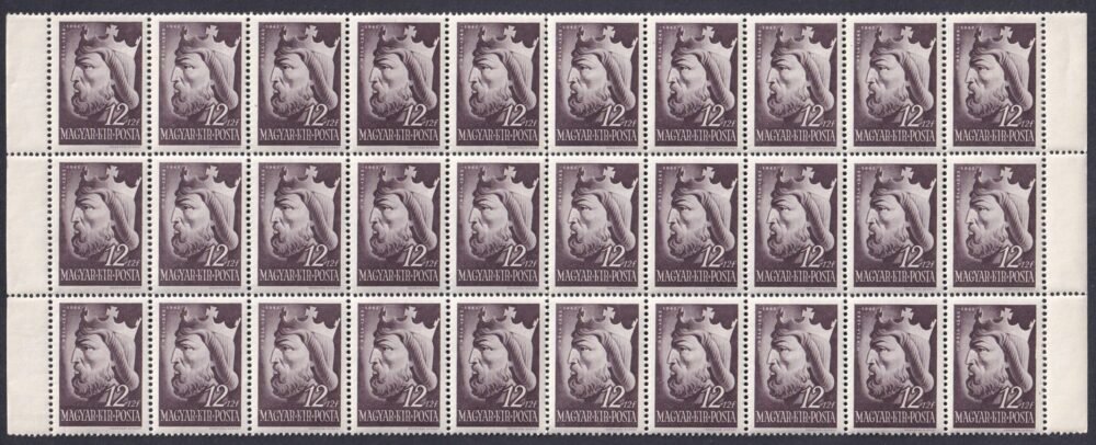 1942. Királyok, 30 db sor ív darabban - (36 000) - Image 3