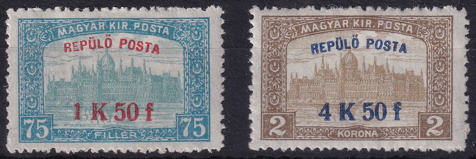 1918. Repülő posta