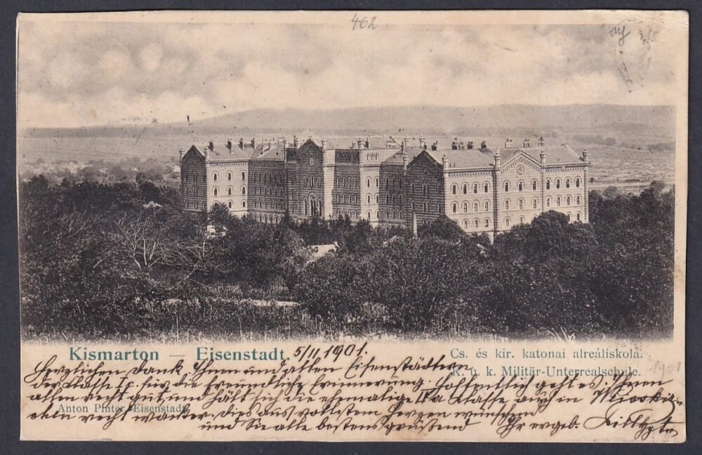 1901. Kismarton, Weiskirchen-be feladott képeslap ( - Image 2