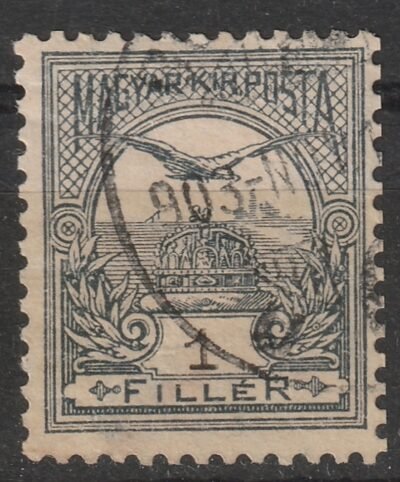 1900. Turul 3 f csillagidom vízjellel (kis rész látszik)