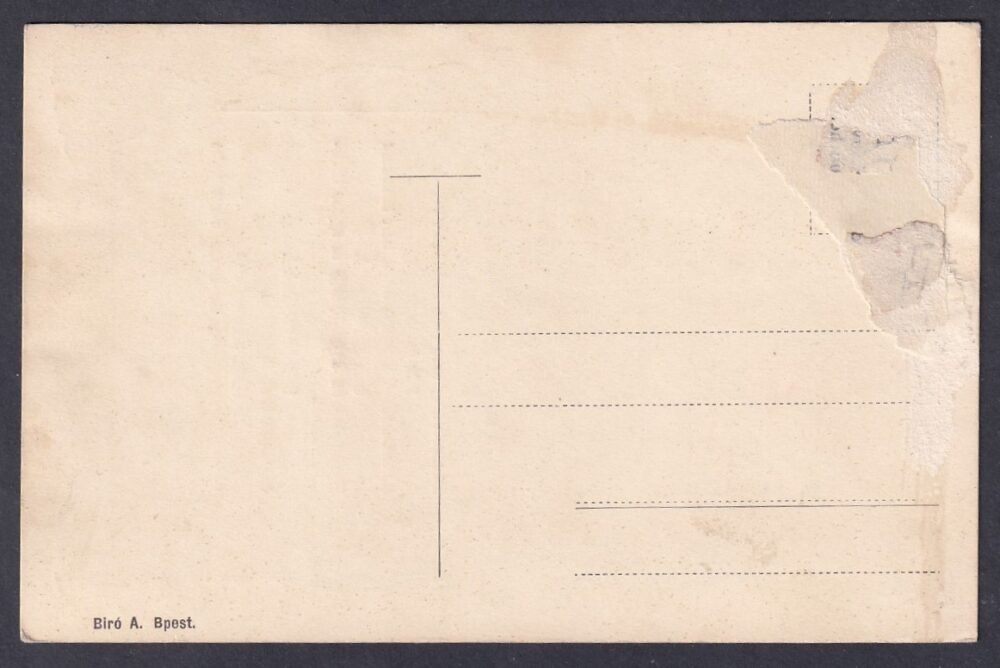 Tréfás képeslap (használatlan) "Vén leányok tízparancsolata" (?1915 körül) - Image 2