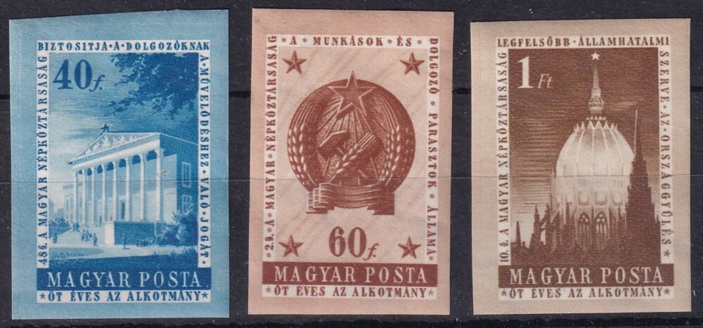 1954. Alkotmány II. vágott sor