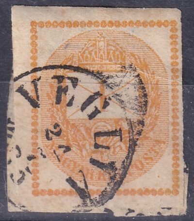 Krk (olaszul: Veglia) város Horvátországban - 1918-ig Bécsi irányítás alatt nagyon ritka érkezési bélyegzés!