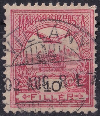 1900. Turul 10 f csilagidom vízjellel- VILLÁNY