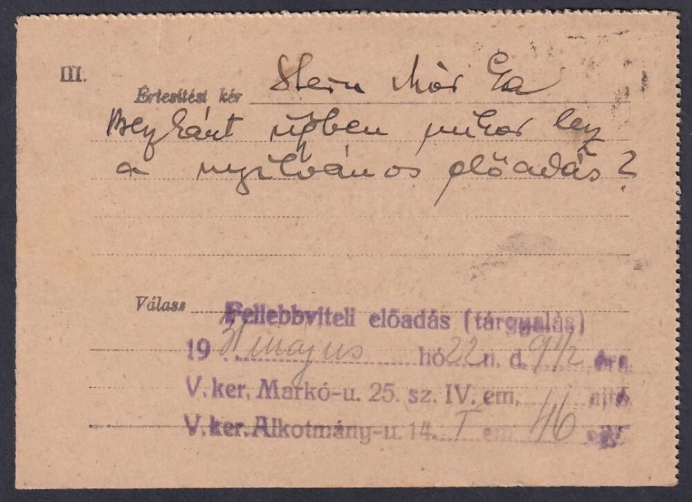 1931. portóköteles levelezőlap, érdekes típus!