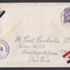 1952. Fülöp szigetek, Ausztriába feladott cenzúrázott-légiposta levél
