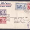 1948. Fülöp szigetek, Ausztriába feladott cenzúrázott-légiposta levél