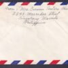 1959. Fülöp-szigetek, Ausztriába feladott légi posta levél