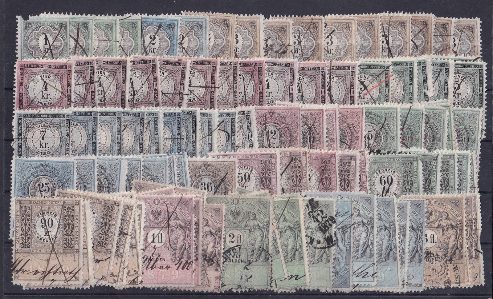 Ausztria Illetékbélyegek