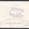 1962. Fülöp-szigetek, Ausztriába légipostán feladott ajánlott levél