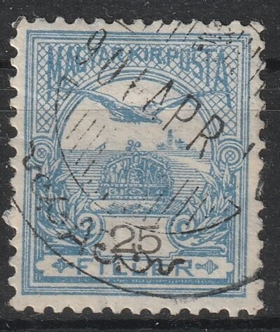 1900. Turul 25 f csillagidom vízjellel (2/3 látszik)