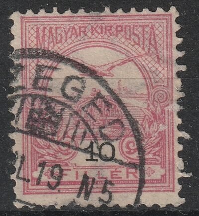 1900. Turul 10 f teljes csillagidom vízjellel