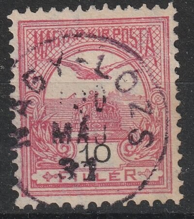 1900. Turul 10 f csillagidom vízjellel (2/3 látszik)