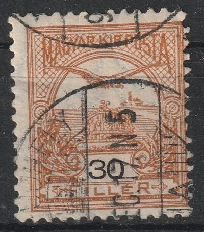 1900. Turul 30 f teljes csillagidom vízjellel