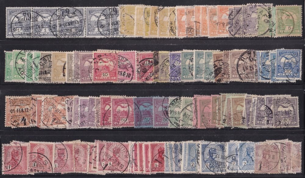 1913. Turul min. 5 db sor, sok plusz darabbal