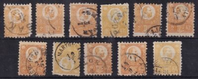 1871. 2 krajcáros kis tétel érdekességekkel