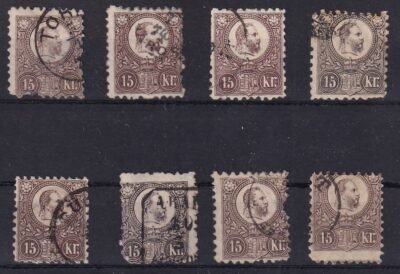 1871. 15 krajcáros kis tétel érdekességekkel