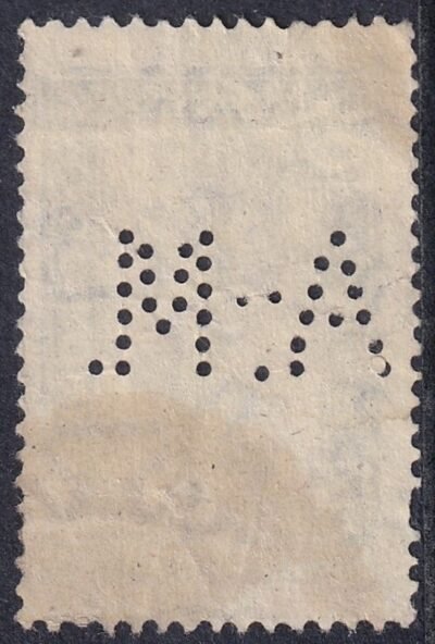 *M.A.* perfin bélyeg - Image 2