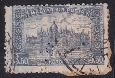 *P.M.K.B.* perfin bélyeg