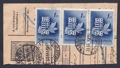 1950. csomagszállító szelvény