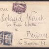 1921. Budapest, Brünn (Csehszlovákia)-ba feladott cenzúrázott levél