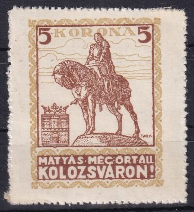 1920. levélzáró bélyeg, nagyra fogazva!
