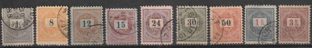 1888. /sztereotip/ szép használt sor