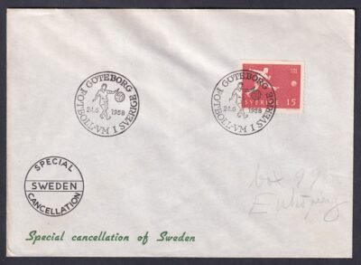 1958. Göteborg - alkalmi boríték